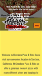 Mobile Screenshot of checkersca.com